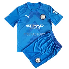Camisolas de futebol Manchester City Guarda Redes Criança Equipamento Alternativa 2022/23 Manga Curta